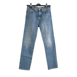 LEVI’S Wedgie Straight High Waisted Denim Jeans Blue 26